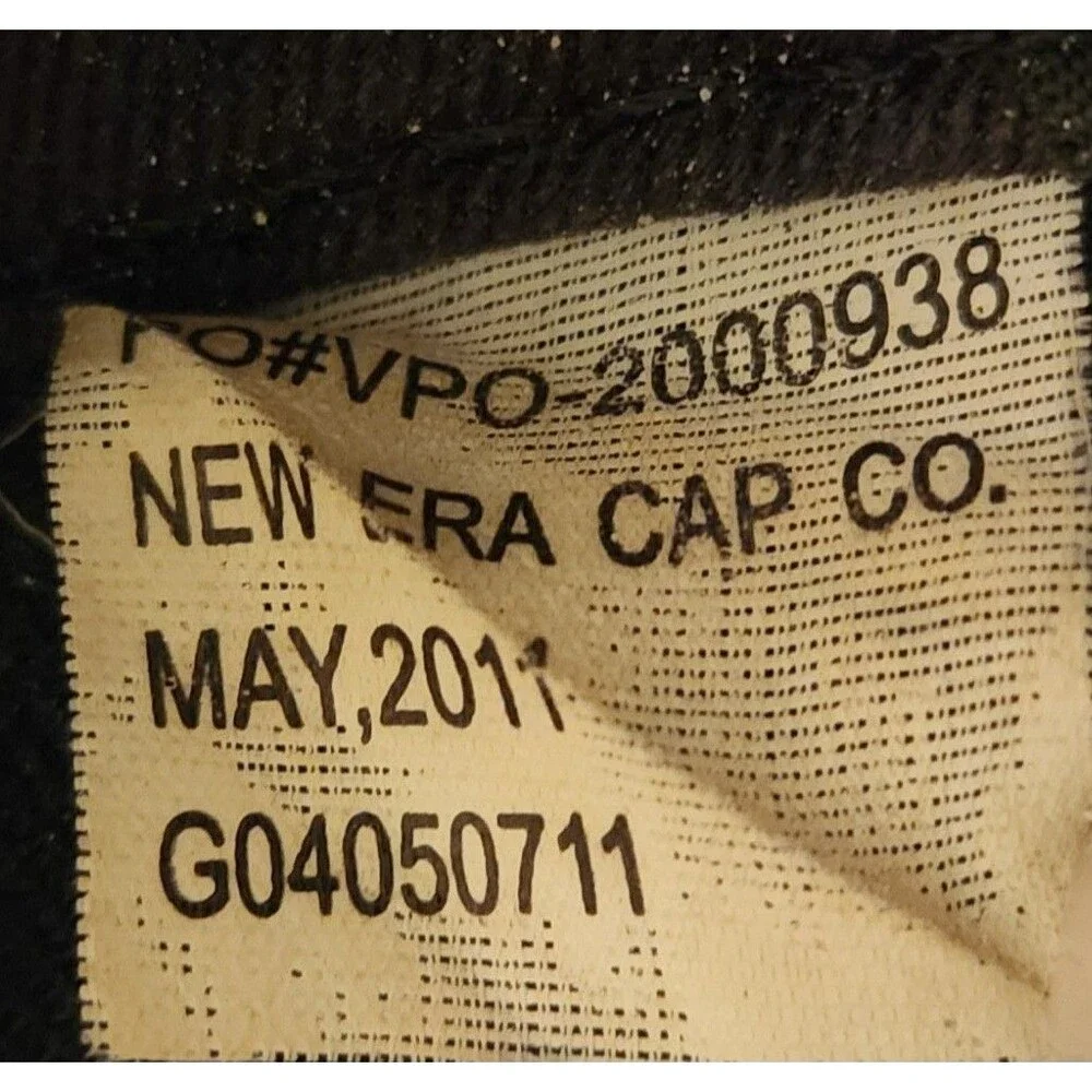 Crooks & Castles New Era 59 Fifty Black Baseball Cap Size 7-1/2 Most Hated Logo